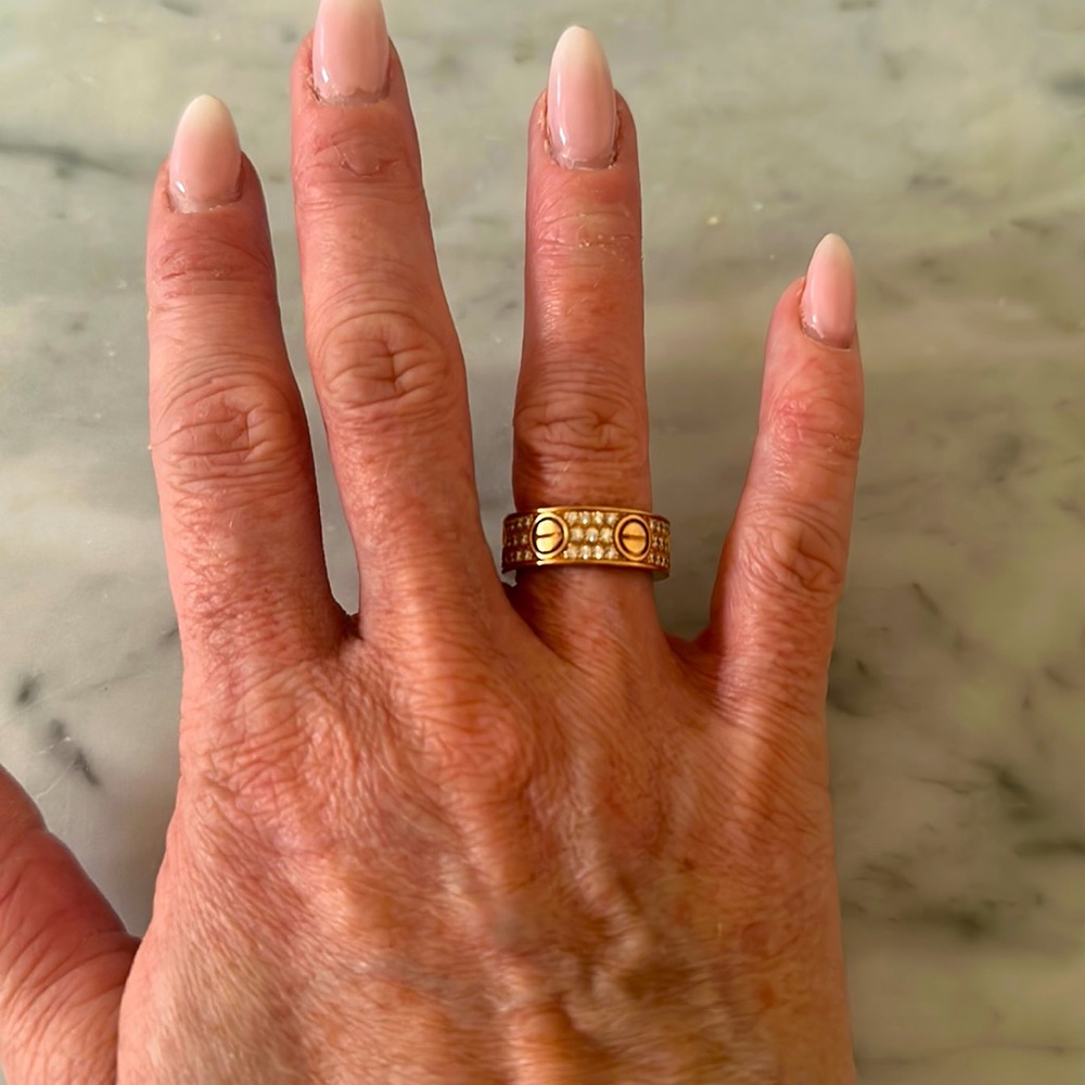 Cartier love ring